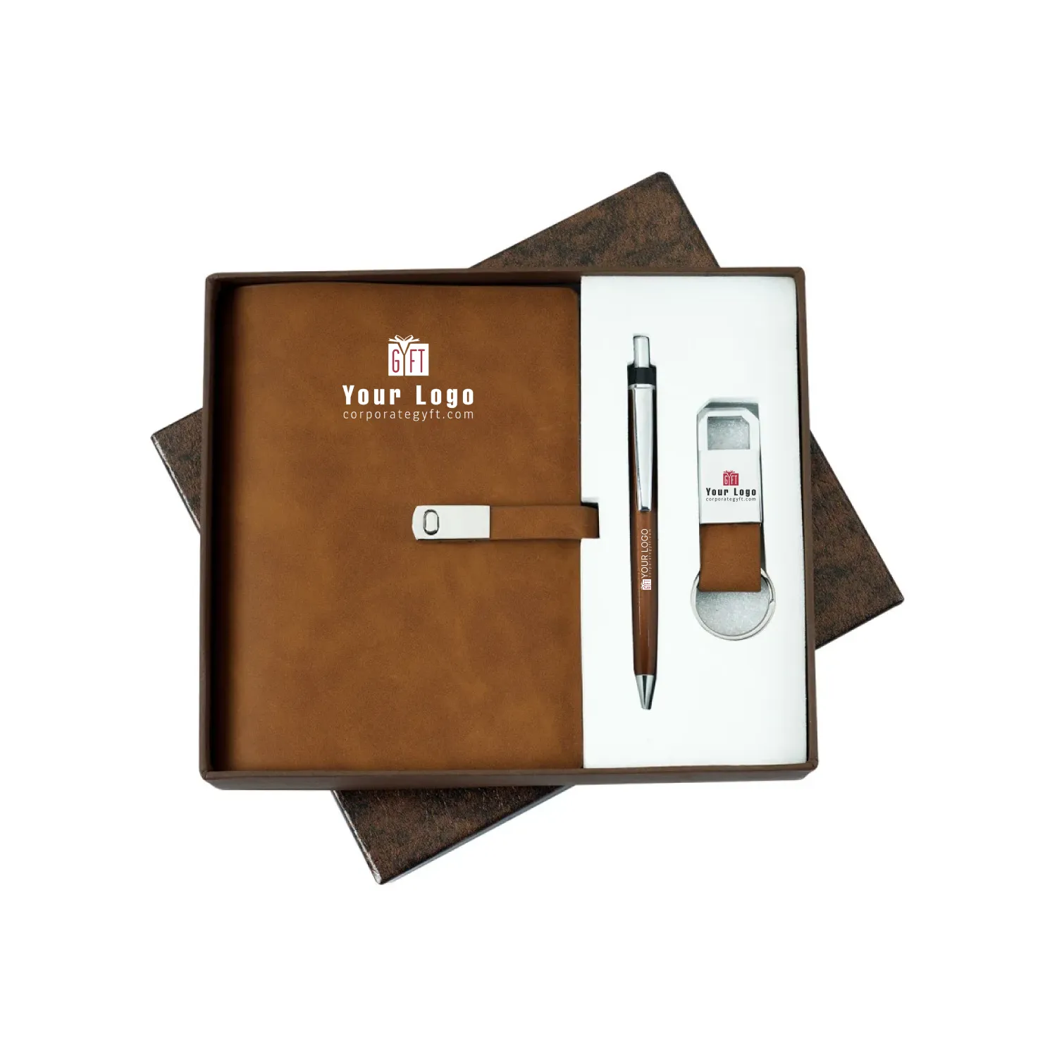 Vegan Leather Office Gift Set Buy Vegan Leather Office Gift Set in bulk for Corporate Gifting | Corporate Gyft