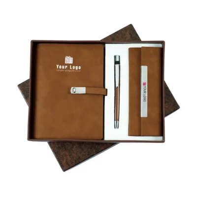 Buy 3-in-1 Premium Executive Gift Set in bulk for Corporate Gifting | Corporate Gyft