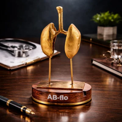 Buy VitalBreath Metal Sculpture in bulk for Corporate Gifting | Corporate Gyft