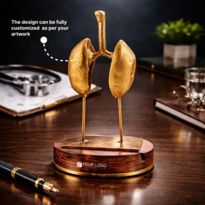 Buy VitalBreath Metal Sculpture in bulk for Corporate Gifting | Corporate Gyft