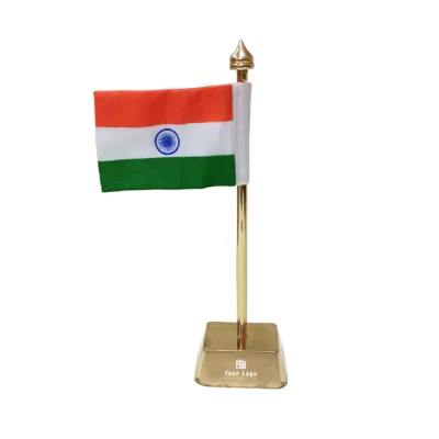 Buy Royal Indian Table Flag in bulk for Corporate Gifting | Corporate Gyft