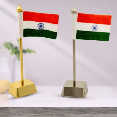 Buy Royal Indian Table Flag in bulk for Corporate Gifting | Corporate Gyft