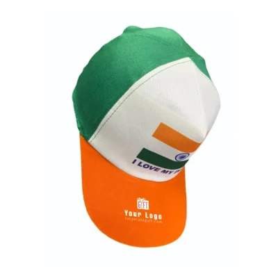 Buy Tricolour Spirit Cap in bulk for Corporate Gifting | Corporate Gyft