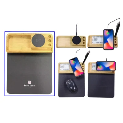 Buy Wireless Charging Mouse Pad in bulk for Corporate Gifting | Corporate Gyft