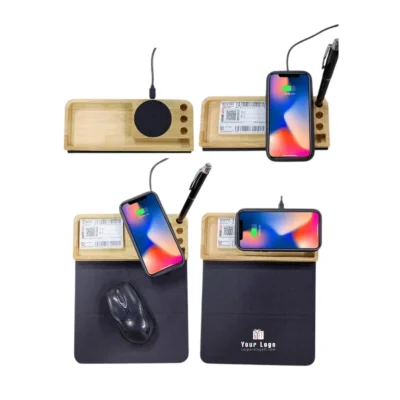 Buy Wireless Charging Mouse Pad in bulk for Corporate Gifting | Corporate Gyft