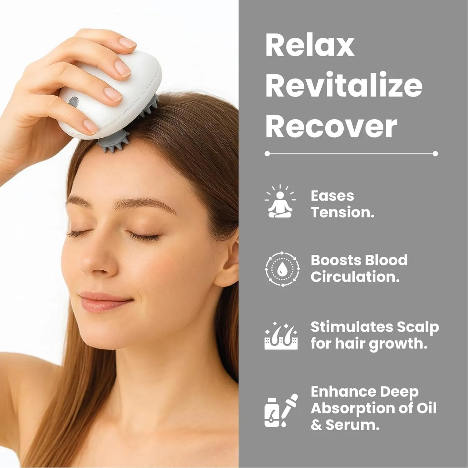 Bliss Smart Scalp Massager Buy Bliss Smart Scalp Massager in bulk for Corporate Gifting | Corporate Gyft