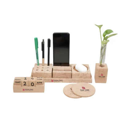 Buy Cork Executive Desk Gift Collection in bulk for Corporate Gifting | Corporate Gyft