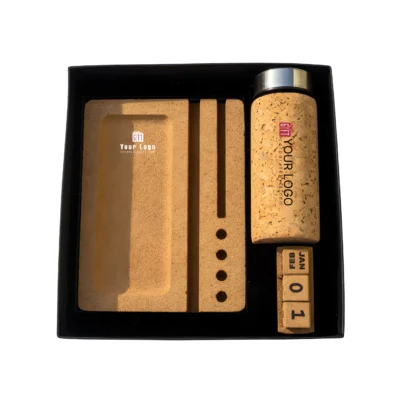 Buy Sustainable Premium Desk Essentials Set in bulk for Corporate Gifting | Corporate Gyft