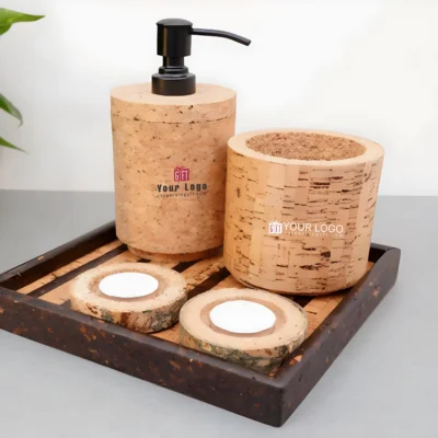 Buy 5-in-1 Cork Set with Compartments in bulk for Corporate Gifting | Corporate Gyft