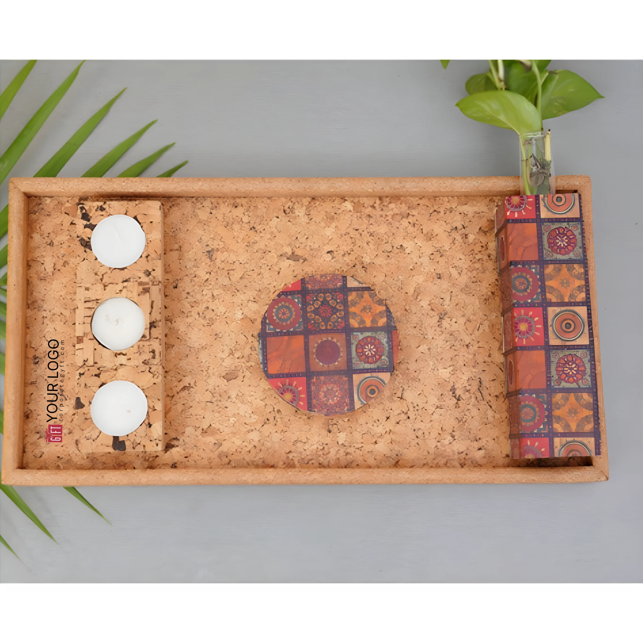 Cork Home Styling Gift Set Buy Cork Home Styling Gift Set in bulk for Corporate Gifting | Corporate Gyft
