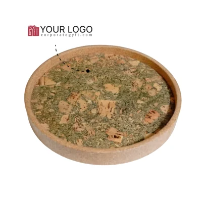 Buy Circular Cork Serving Tray in bulk for Corporate Gifting | Corporate Gyft