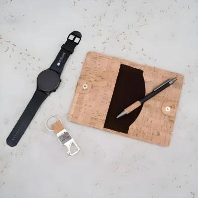 Buy Cork Craft 4-in-1 Sustainable Gift Set in bulk for Corporate Gifting | Corporate Gyft