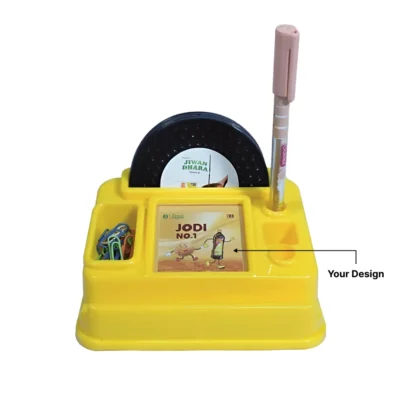 Buy Multipurpose Pen and Coaster Stand in bulk for Corporate Gifting | Corporate Gyft