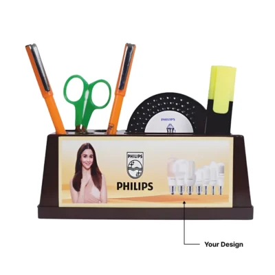 Buy Promotional Pen Stand with Coaster in bulk for Corporate Gifting | Corporate Gyft
