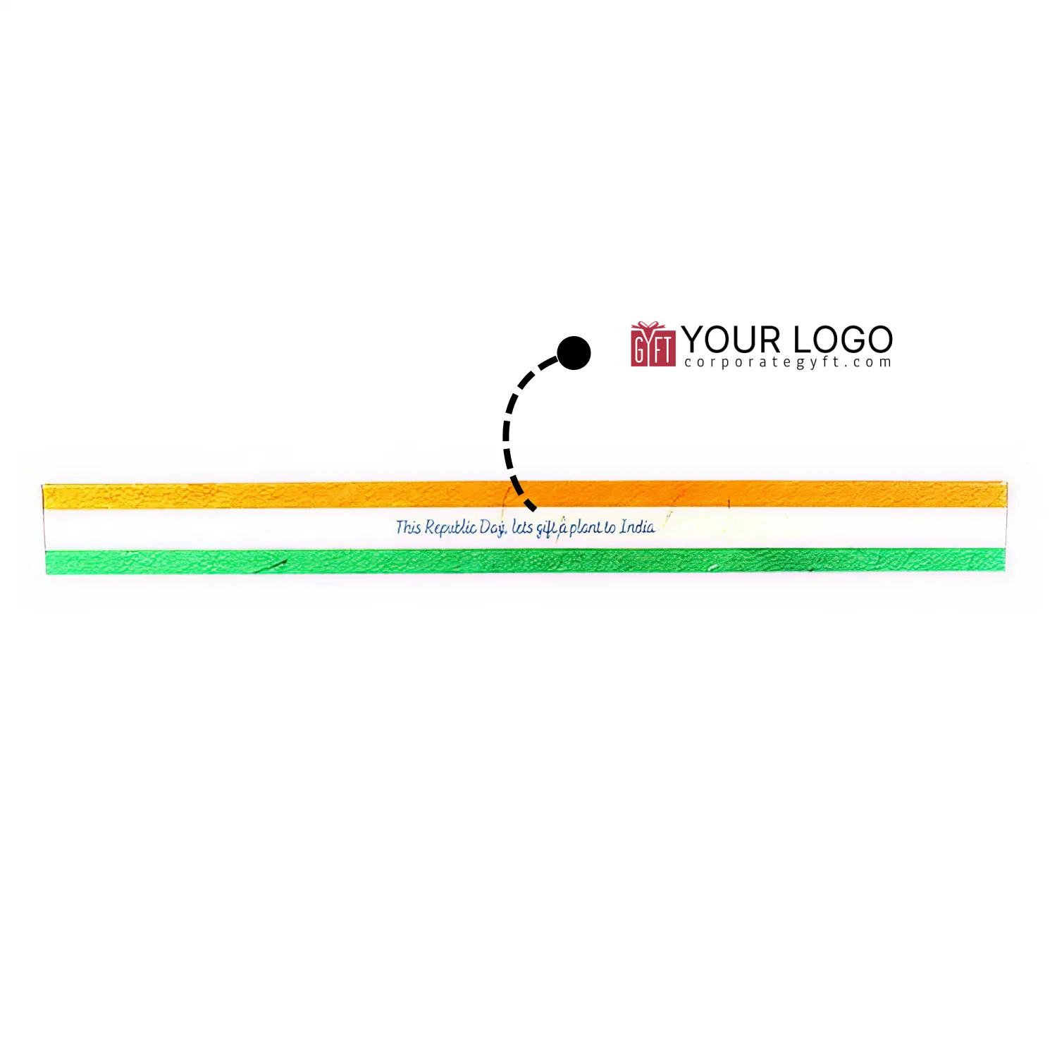 Tri Colour Plantable Wristband Buy Tri Colour Plantable Wristband in bulk for Corporate Gifting | Corporate Gyft