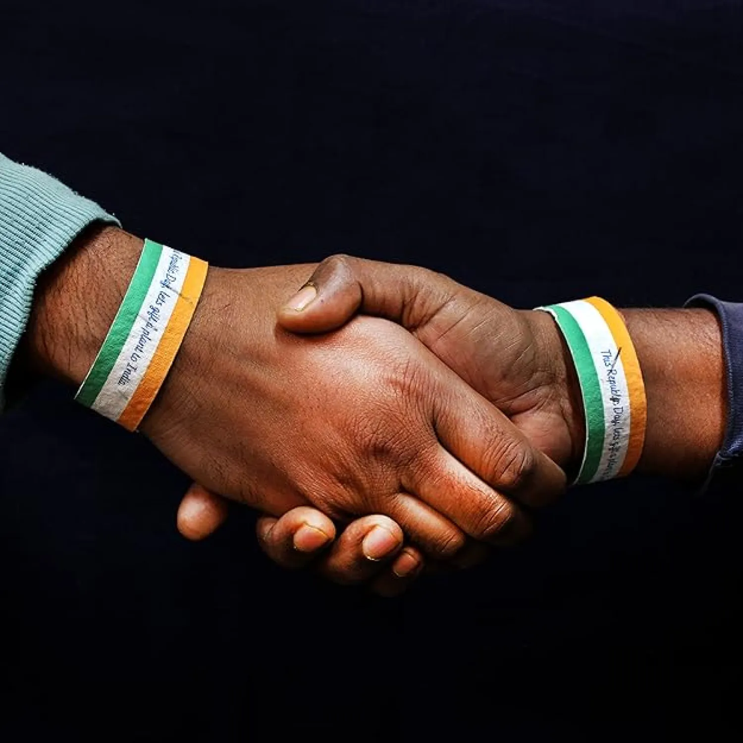 Tri Colour Plantable Wristband Buy Tri Colour Plantable Wristband in bulk for Corporate Gifting | Corporate Gyft