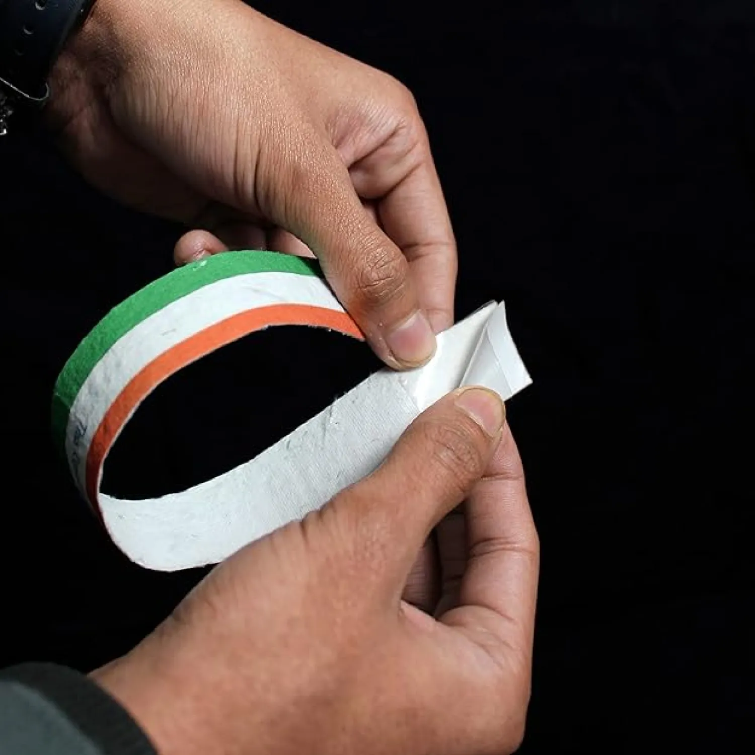 Tri Colour Plantable Wristband Buy Tri Colour Plantable Wristband in bulk for Corporate Gifting | Corporate Gyft
