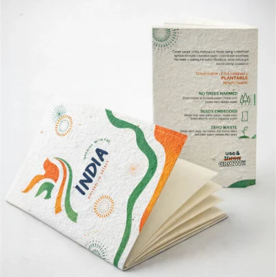 Buy Tricolor Plantable Kit in bulk for Corporate Gifting | Corporate Gyft