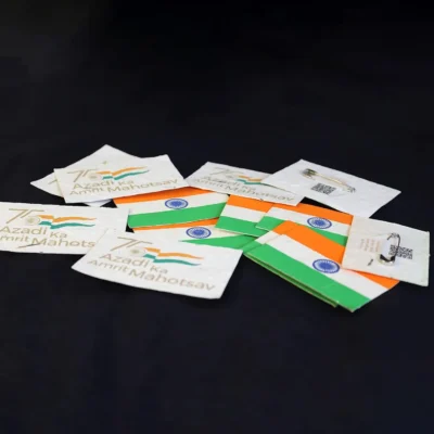 Buy Tricolour Plantable Eco Badge in bulk for Corporate Gifting | Corporate Gyft