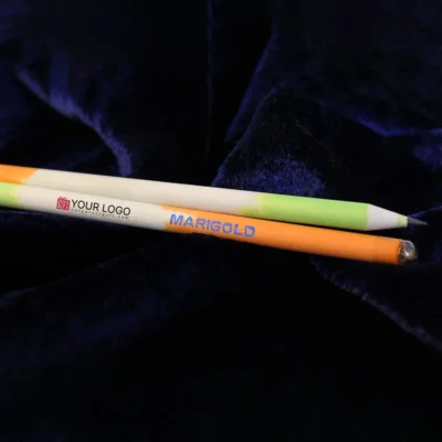 Buy Tricolour Plantable Seed Pencil in bulk for Corporate Gifting | Corporate Gyft