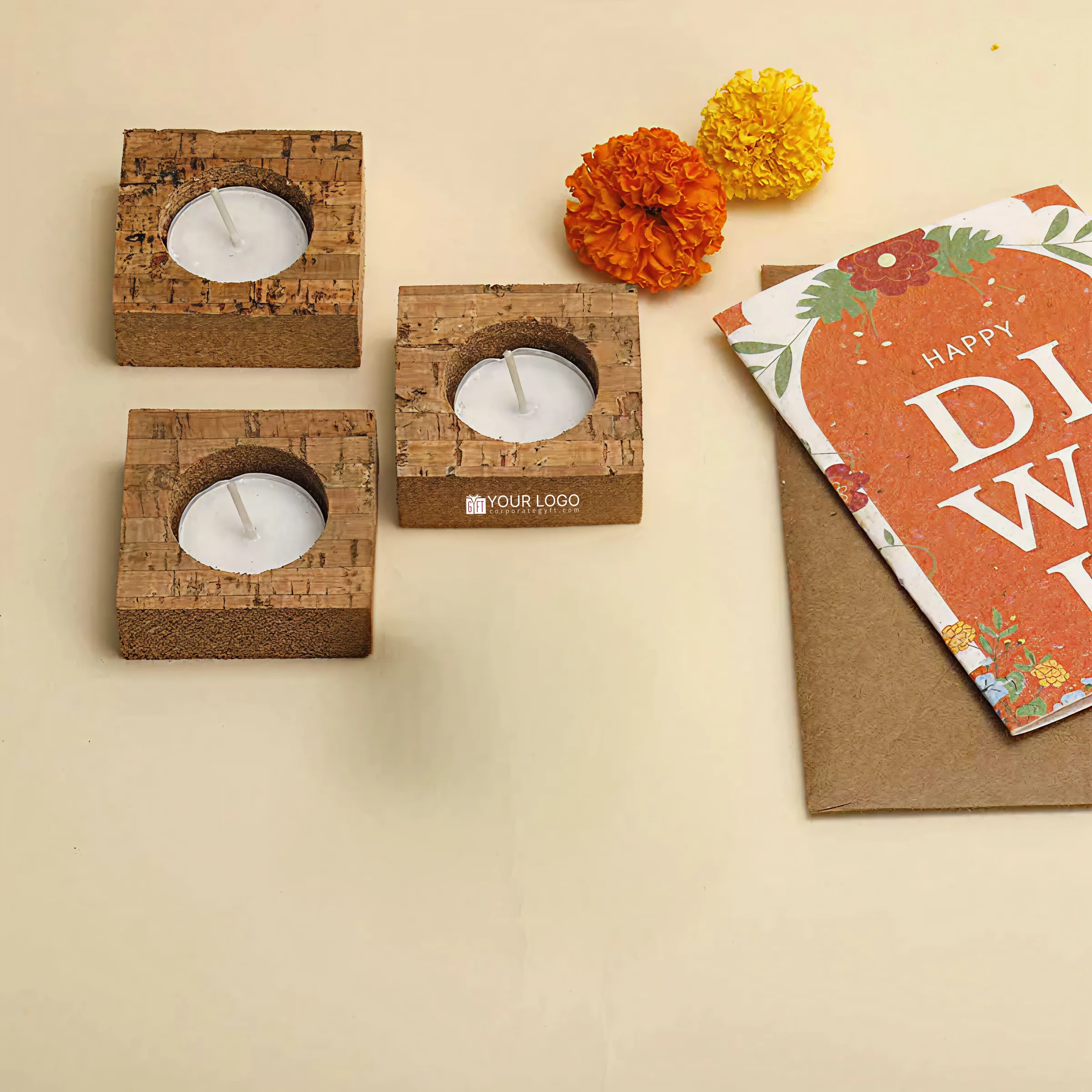 Elegant Cork Home Décor Gift Set Buy Elegant Cork Home Décor Gift Set in bulk for Corporate Gifting | Corporate Gyft