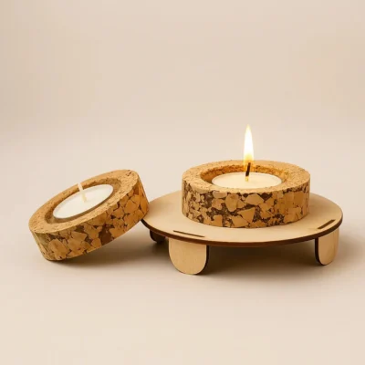 Buy 5-in-1 Cork Set with Compartments in bulk for Corporate Gifting | Corporate Gyft