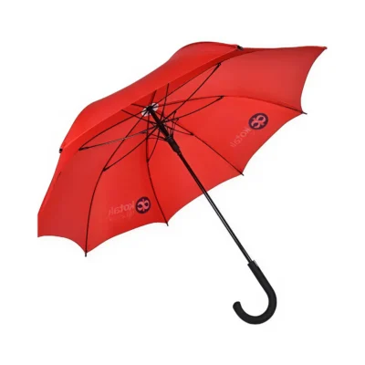 Buy 25 Inch Fiber Straight Auto Open Umbrella in bulk for Corporate Gifting | Corporate Gyft