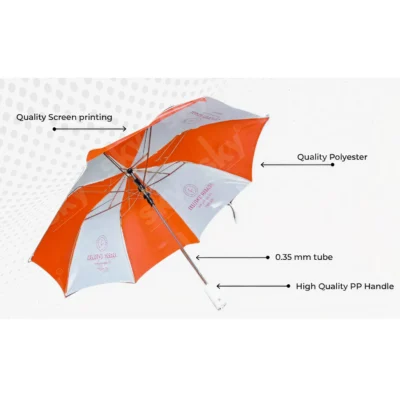 Buy 27 Inch 2 Fold Auto Prestige Umbrella in bulk for Corporate Gifting | Corporate Gyft