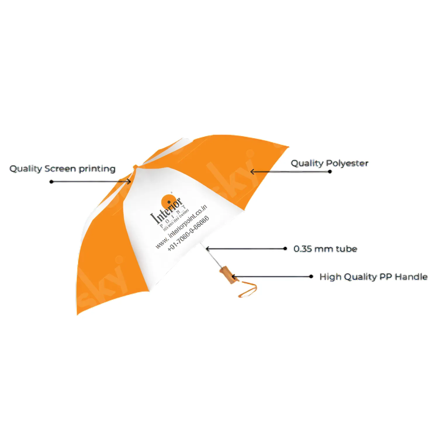 27 Inch 2 Fold Auto Prestige Umbrella Buy 27 Inch 2 Fold Auto Prestige Umbrella in bulk for Corporate Gifting | Corporate Gyft