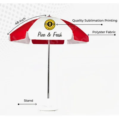 Buy 48 Inch Garden Prime Umbrella in bulk for Corporate Gifting | Corporate Gyft