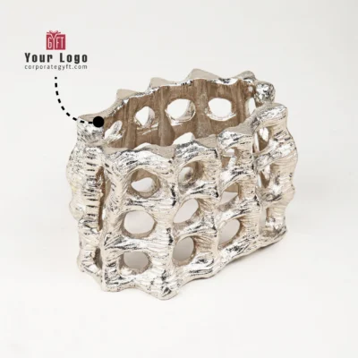 Buy Bone Structure Pen Holder - Silver in bulk for Corporate Gifting | Corporate Gyft