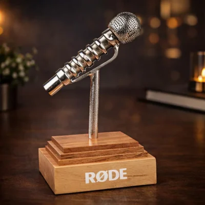 Buy Golden Voice Tribute Scuplture in bulk for Corporate Gifting | Corporate Gyft