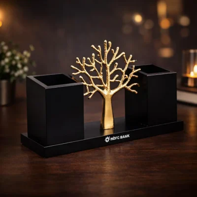 Buy GrowthRoots Desk Organizer in bulk for Corporate Gifting | Corporate Gyft