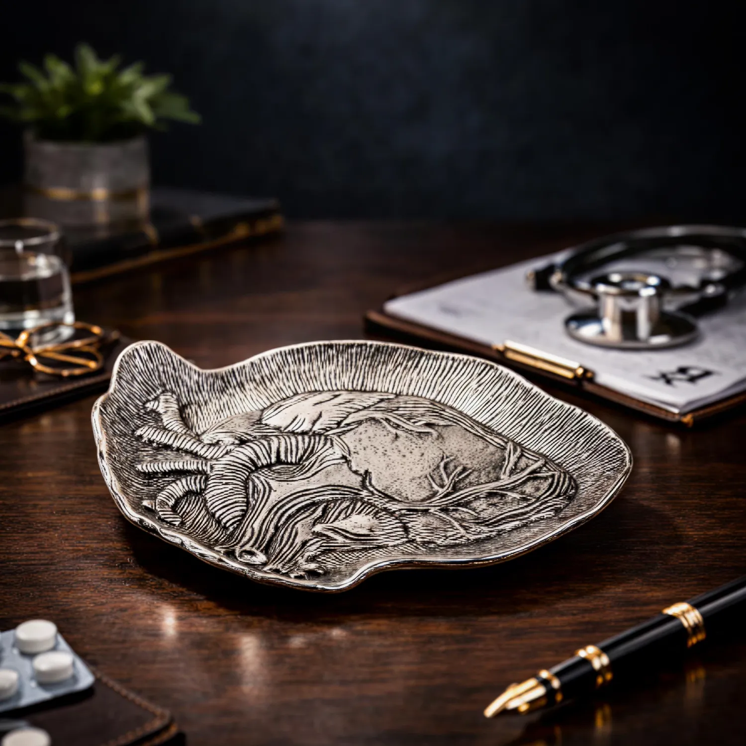 Heart Shape Utility Tray Buy Heart Shape Utility Tray in bulk for Corporate Gifting | Corporate Gyft