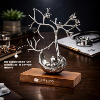 Buy OvaBloom Decorative Sculpture in bulk for Corporate Gifting | Corporate Gyft