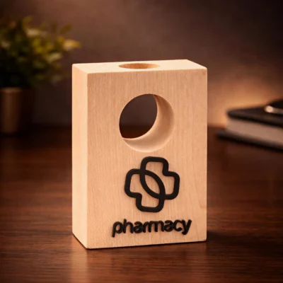 Buy Wooden Desk Vase Organizer in bulk for Corporate Gifting | Corporate Gyft