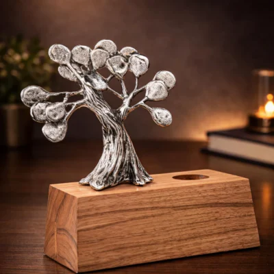 Buy Prosperity Desk Tree - Silver in bulk for Corporate Gifting | Corporate Gyft