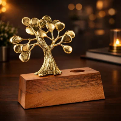 Buy Prosperity Desk Tree - Gold in bulk for Corporate Gifting | Corporate Gyft