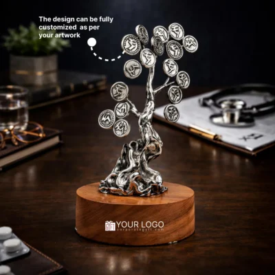 Buy Prosperity Roots Trophy in bulk for Corporate Gifting | Corporate Gyft