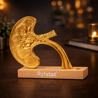 Buy RenalForm Desk Organizer - Gold in bulk for Corporate Gifting | Corporate Gyft
