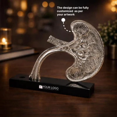 Buy RenalForm Desk Organizer - Silver in bulk for Corporate Gifting | Corporate Gyft