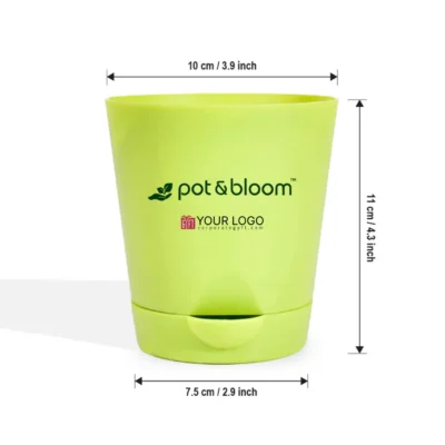 Buy 4 Inch Self Watering Planter Set of 5 in bulk for Corporate Gifting | Corporate Gyft