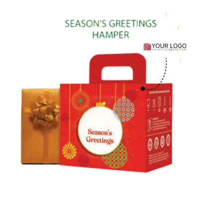 Buy Season’s Greetings Eco Hamper in bulk for Corporate Gifting | Corporate Gyft