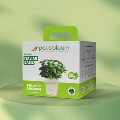 Buy Italian Basil Herb Garden Kit in bulk for Corporate Gifting | Corporate Gyft