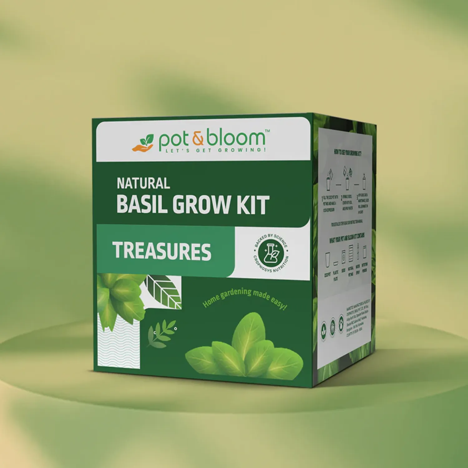 Treasures Basil Grow Kit Buy Treasures Basil Grow Kit in bulk for Corporate Gifting | Corporate Gyft