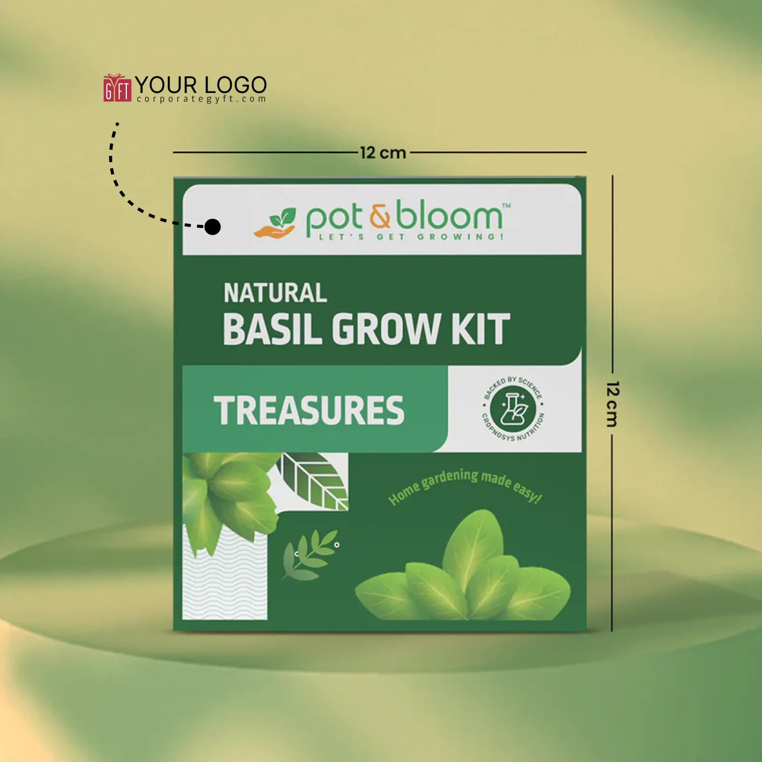 Treasures Basil Grow Kit Buy Treasures Basil Grow Kit in bulk for Corporate Gifting | Corporate Gyft