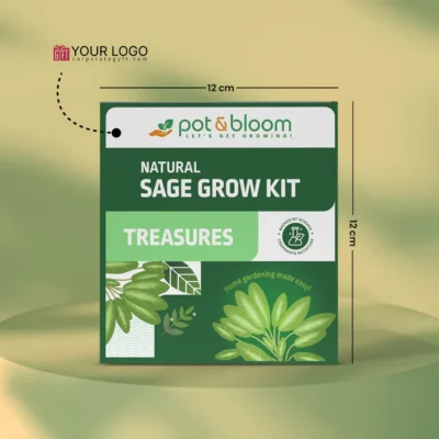 Buy Treasures Aromatic Sage Grow Kit in bulk for Corporate Gifting | Corporate Gyft