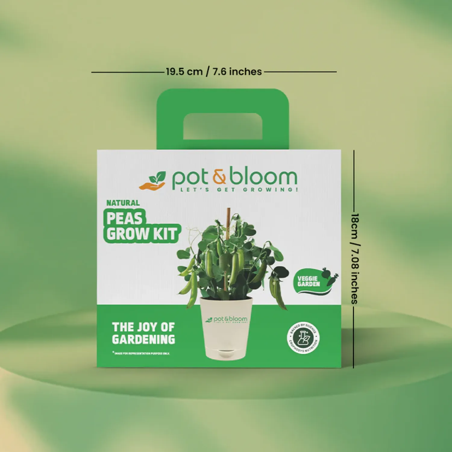 Fresh Peas Garden Kit Buy Fresh Peas Garden Kit in bulk for Corporate Gifting | Corporate Gyft