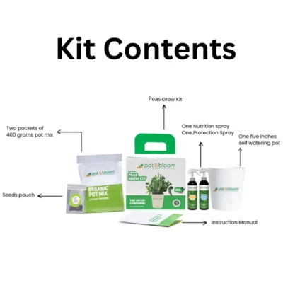 Buy Fresh Peas Garden Kit in bulk for Corporate Gifting | Corporate Gyft