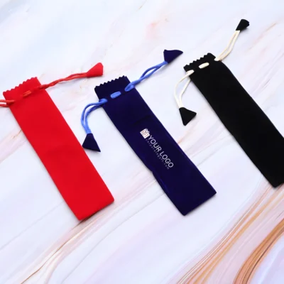 Buy Executive Velvet Pen Sleeve in bulk for Corporate Gifting | Corporate Gyft